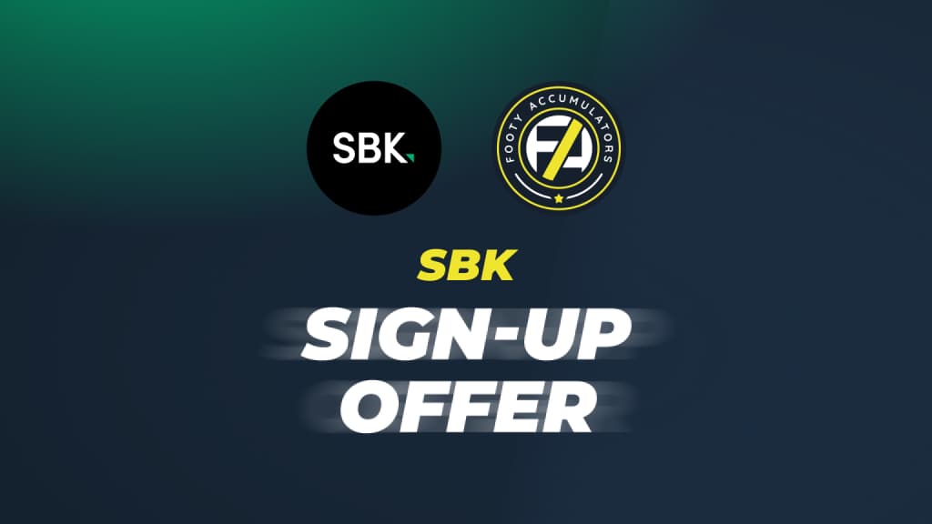 SBK Sign Up Offer