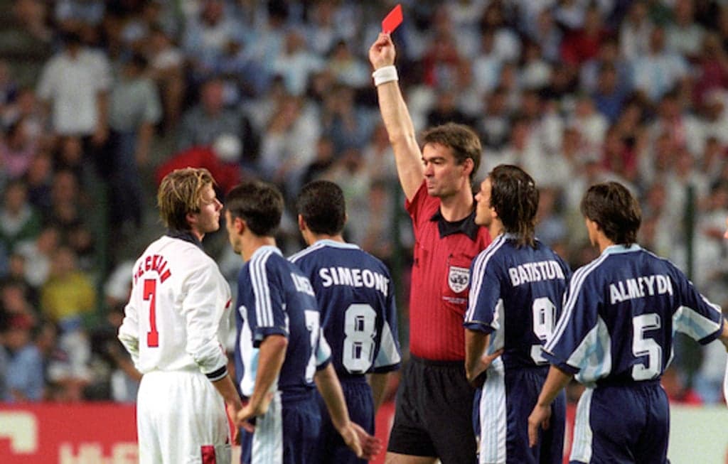 England Beckham 98