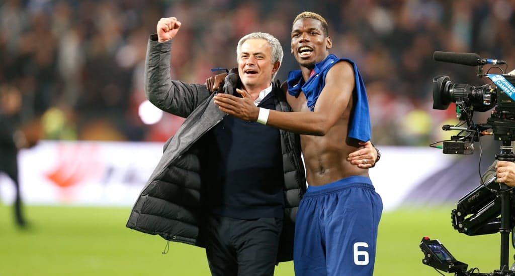 Jose Mourinho Paul Pogba Manchester United