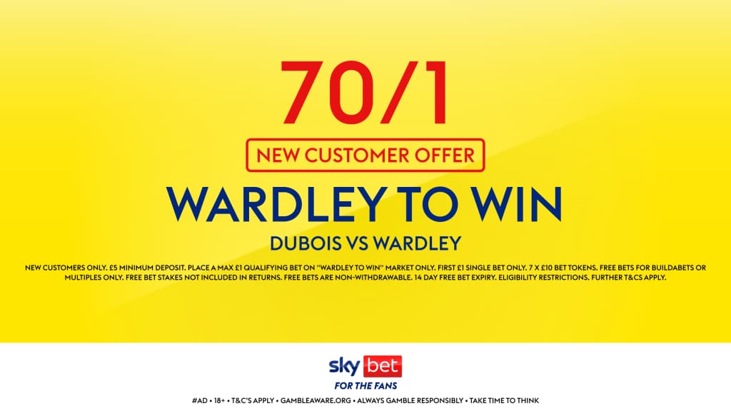 Sky Bet 70/1 Wardley
