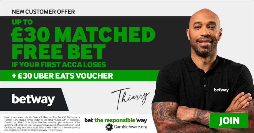 Betway Uber Eats Offer