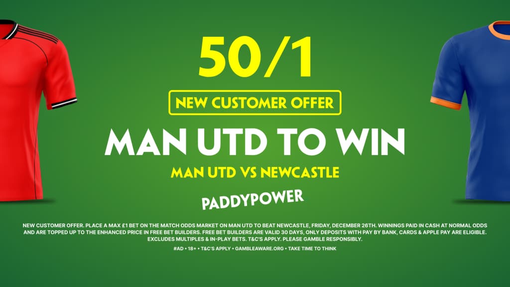Paddy Power Man United vs Newcastle