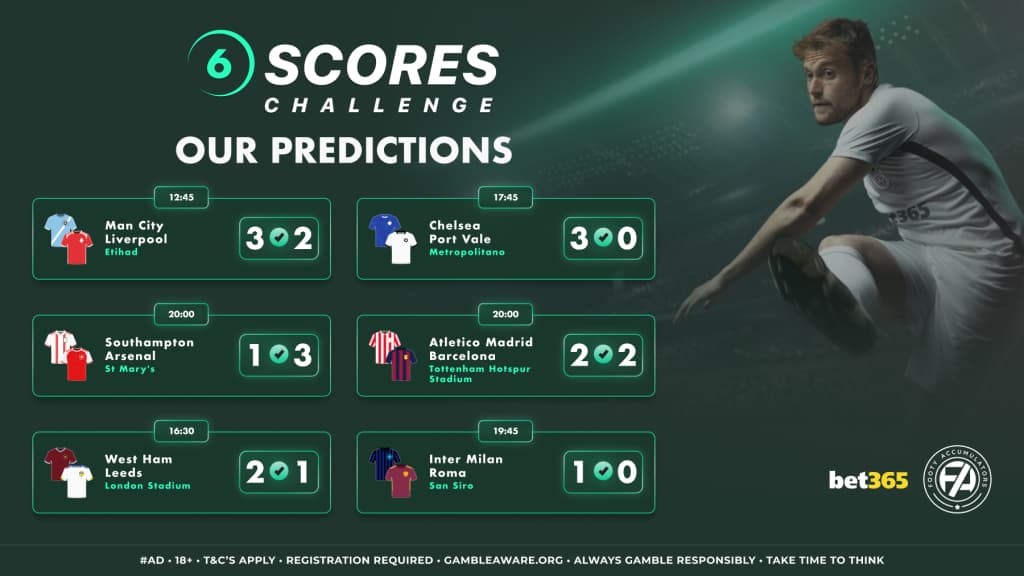 6 Scores Predictions