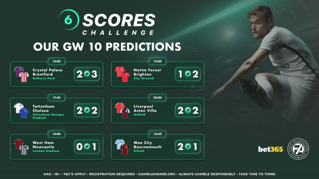 6 Scores Predictions