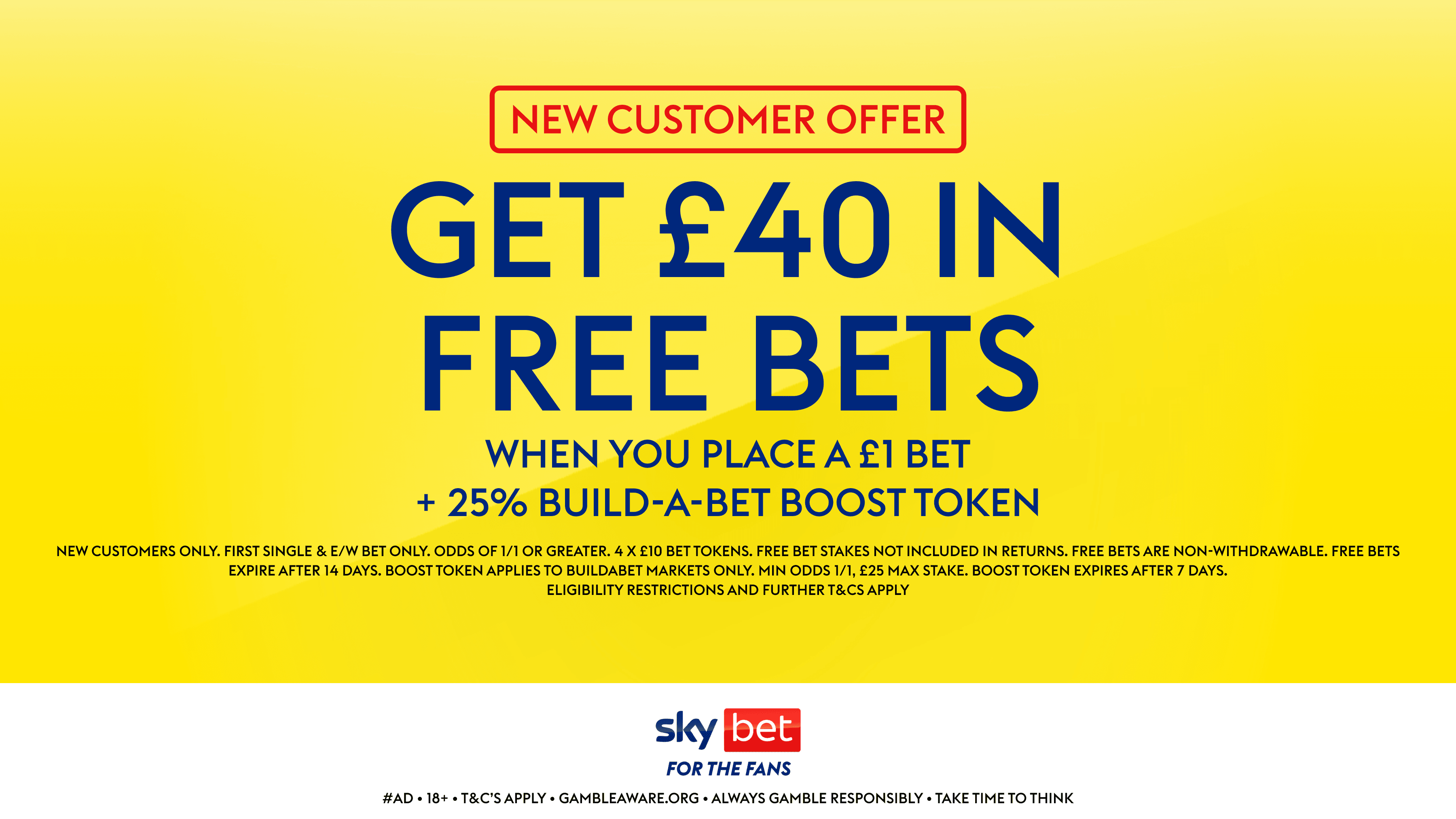 Get £40 in Free Bets for the Super Bowl with Sky Bet's New Customer Offer 07/02/2026