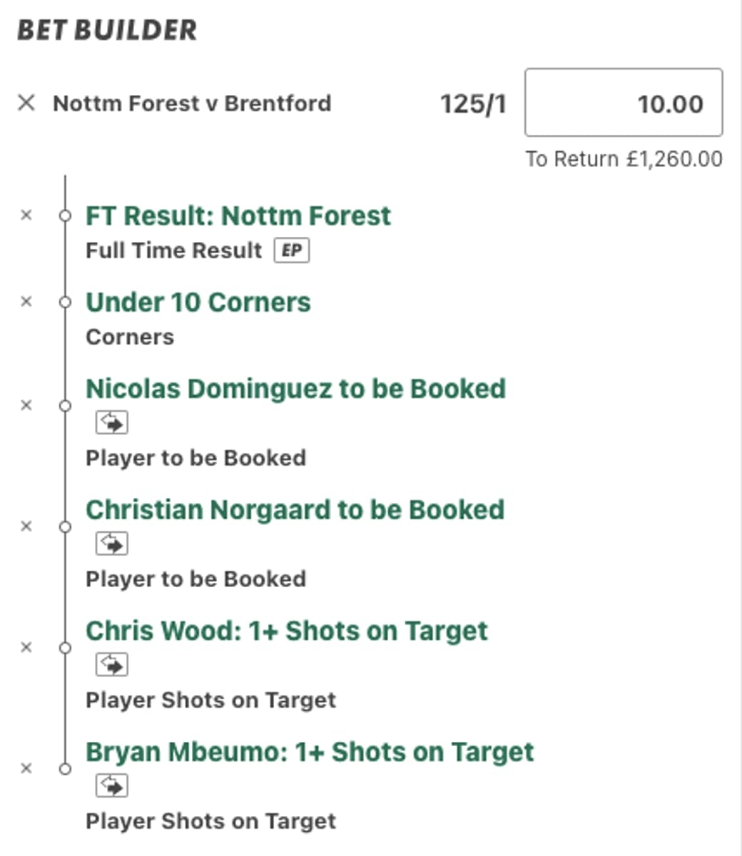 Forest vs Brentford
