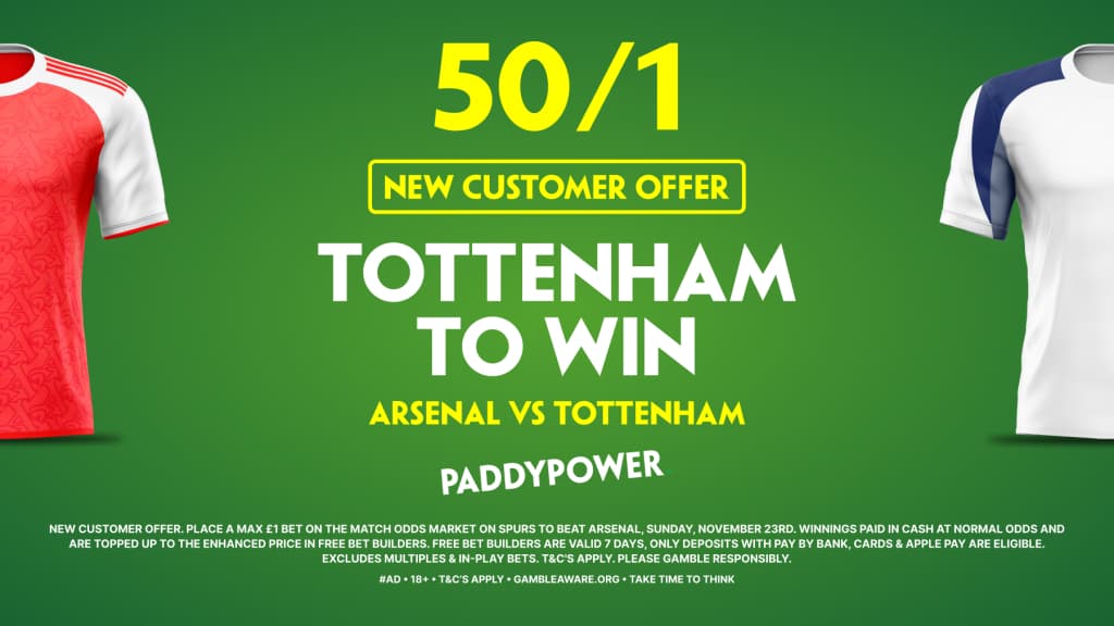 Tottenham Hotspur Paddy Power 