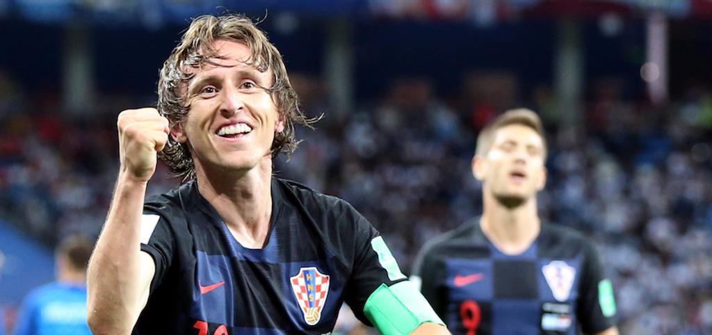 Luka Modric Andrej Kramaric Real Madrid Croatia World Cup 2018