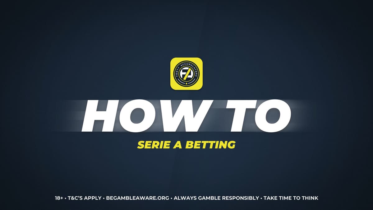 FootyAccumulators Serie A Betting