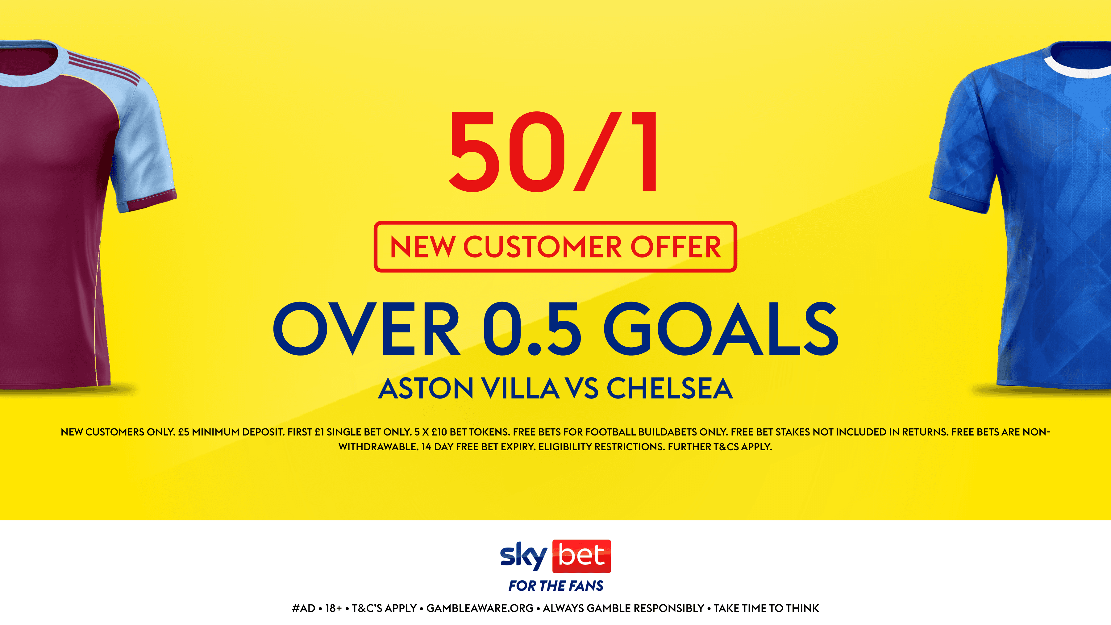 Get £50 in Free Bets with Sky Bet's New Customer Offer 04/03/2026