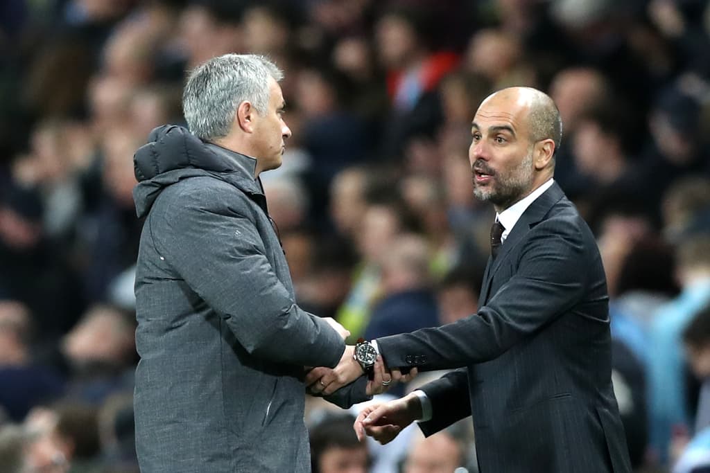 Jose Mourinho and Pep Guardiola