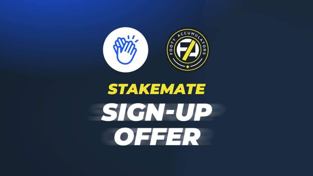 Stakemate Sign Up Offer