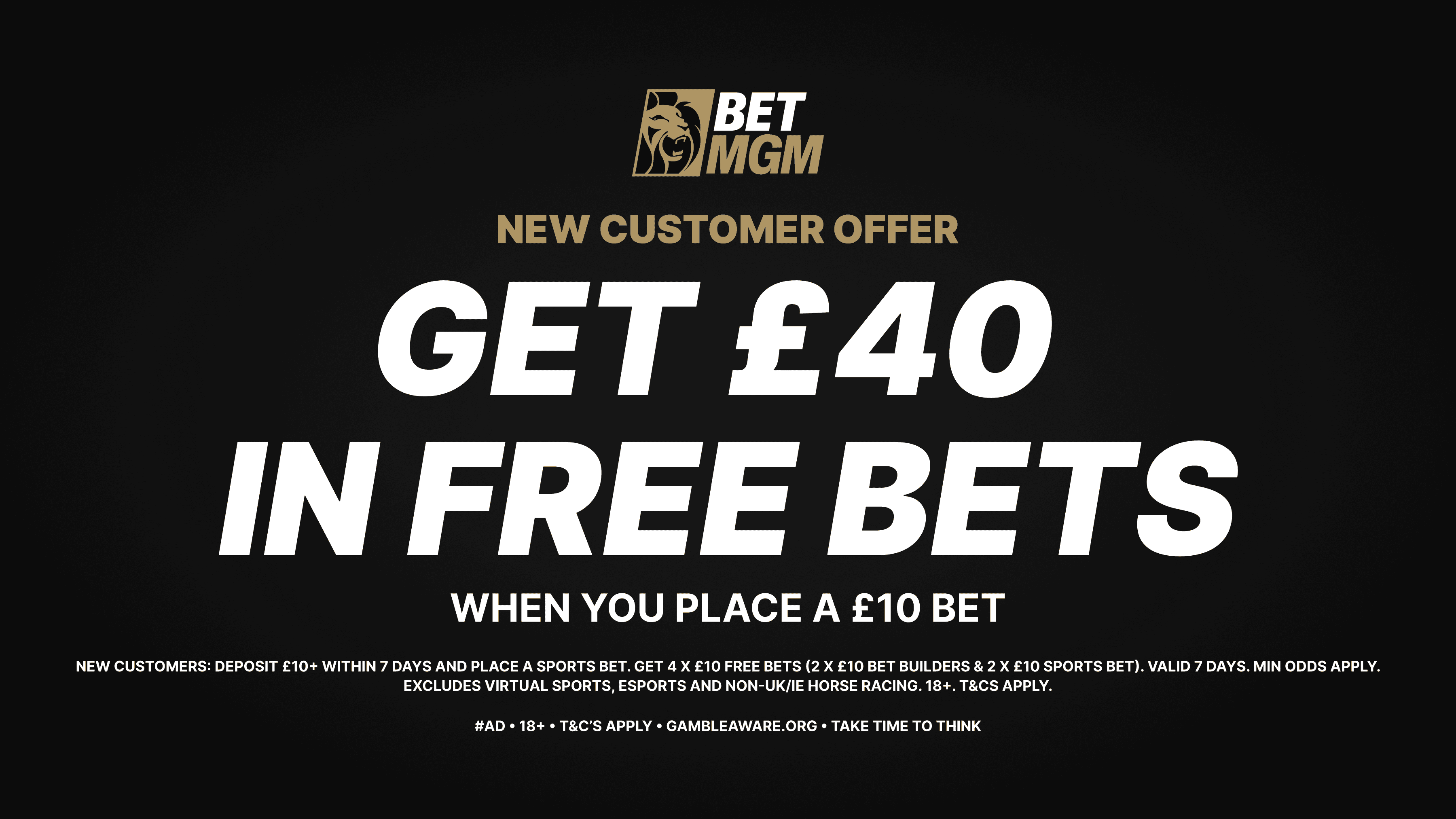 BetMGM Sign Up Offer: £40 Free Bets for Man City vs Arsenal 19/04/2026