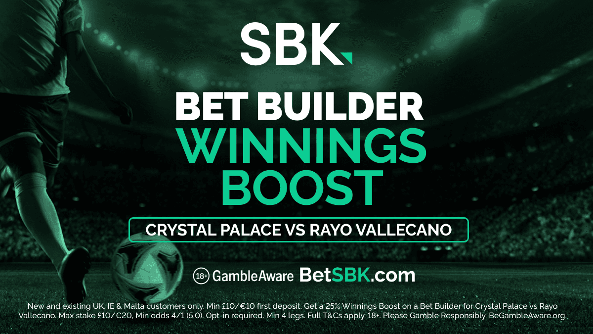 25% Bet Builder Boost for the Conference League Final with SBK 27/05/2026