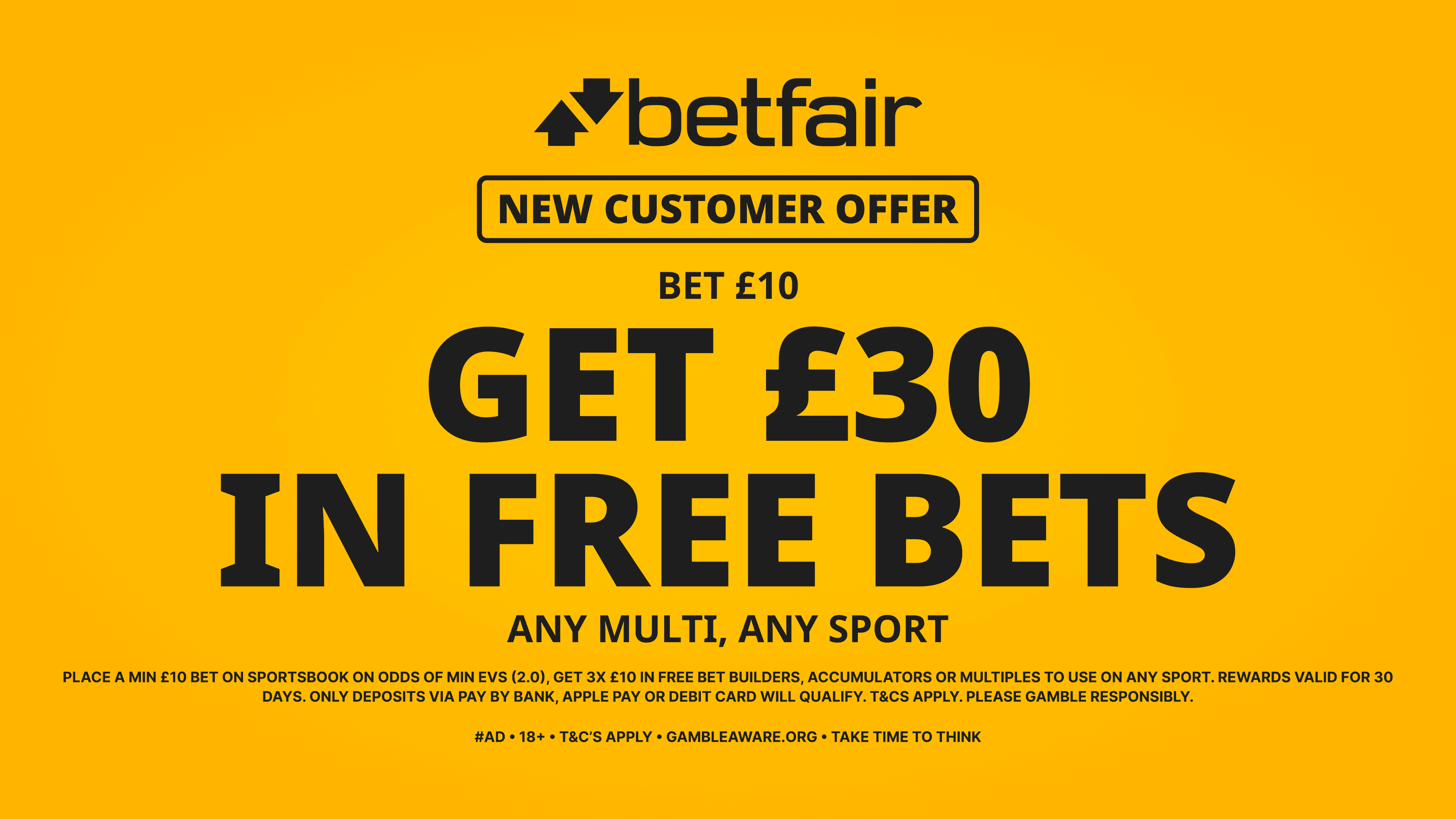 Betfair Cheltenham New Customer Offer: £30 in Free Bets 2026