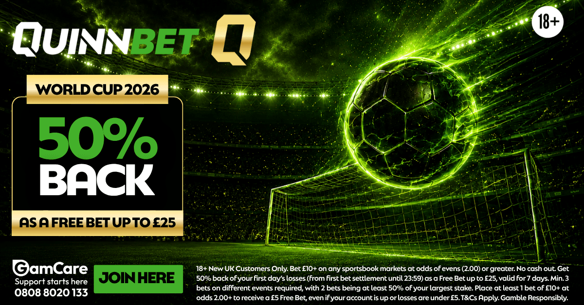 QuinnBet World Cup Specials: 9/1 Mbappe, Kane & Haaland to score 4+ Goals Each 11/06/2026