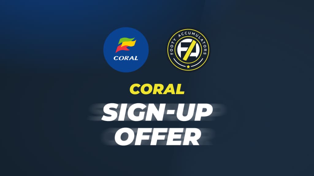 Coral Sign Up Offer Graphic