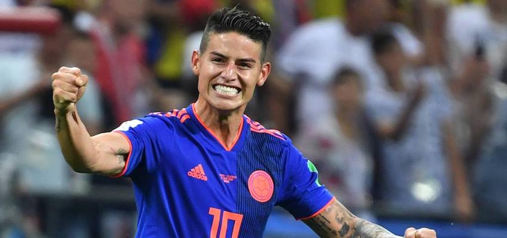 James Rodriguez Colombia Bayern Munich Real Madrid