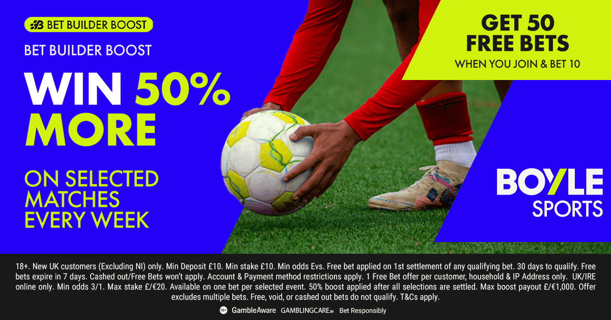 Fulham vs Burnley: 7/1 & 25/1 Boosted Bet Builder Tips with BOYLE Sports 21/03/2026