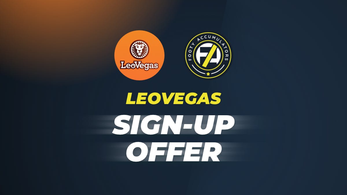 Footy Accumulators LeoVegas Sign Up Offer