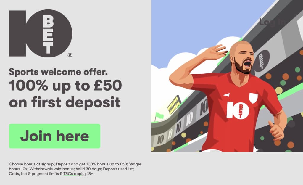 10bet welcome bonus