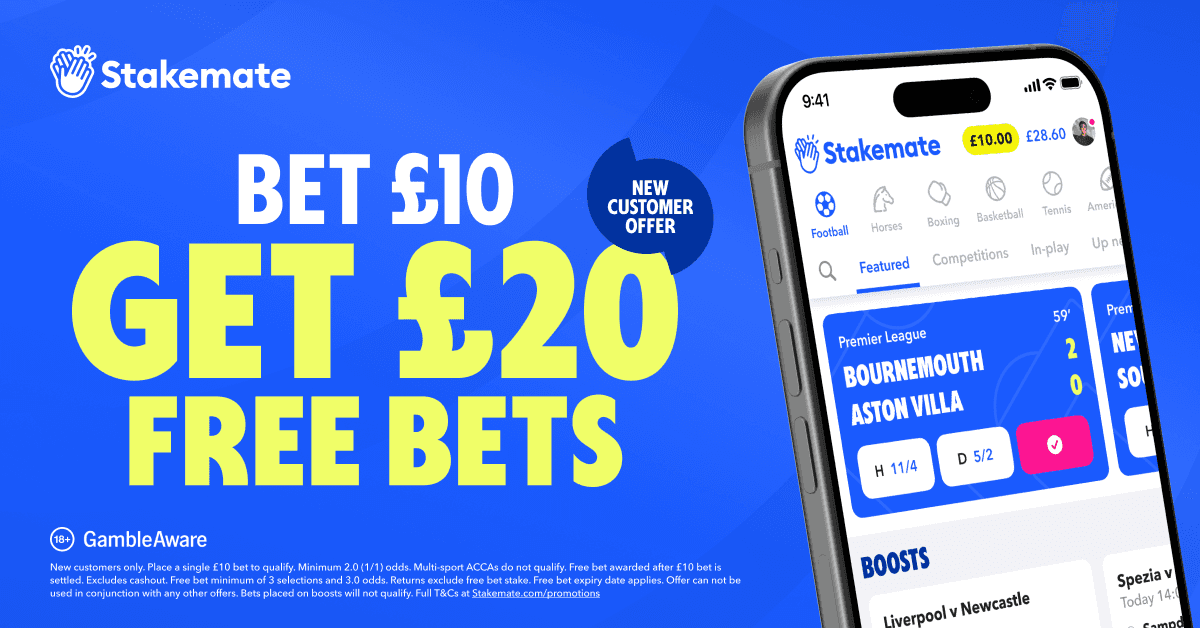  World Cup Free Bets: Bet £10 Get £20 in Free Bets with Stakemate