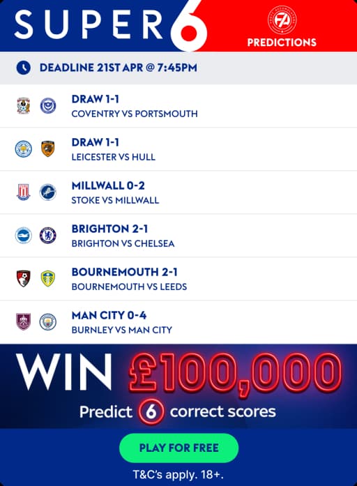 super 6 round 50 mobile