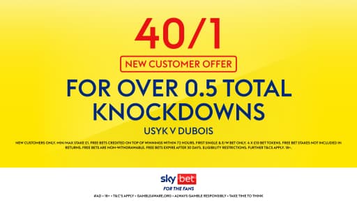 Sky Bet Usyk Dubois Offer