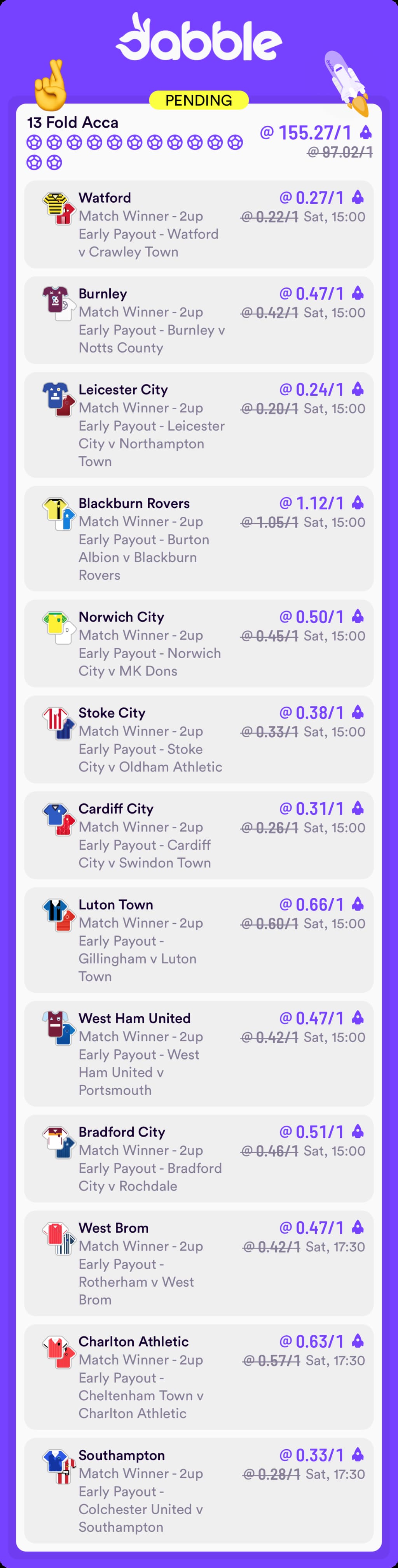 Dabble Bet
