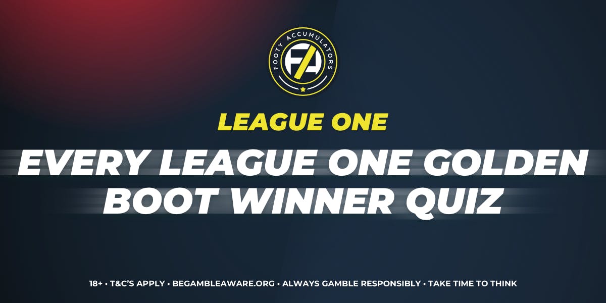 League One Golden Boot Quiz