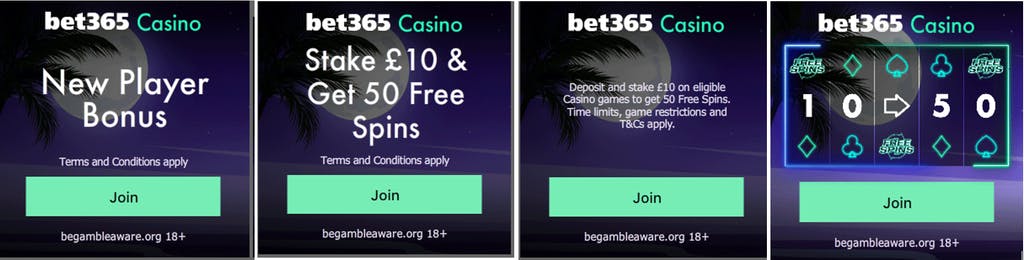 Bet365 Casino Welcome Offer
